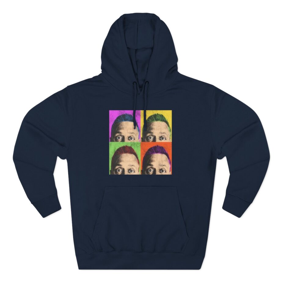 Nate Bargatze Three-Panel Fleece Hoodie