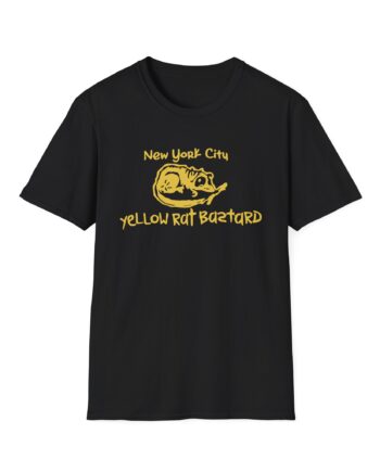 Ishowspeed John Galt Nyc Yellow Rat Bastard Unisex Softstyle T-Shirt