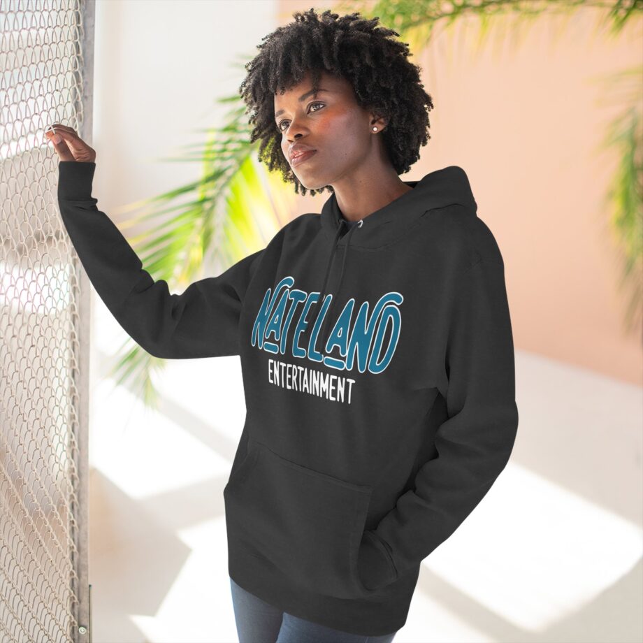 Nate Bargatze  Nateland Entertainment Three-panel Fleece Hoodie
