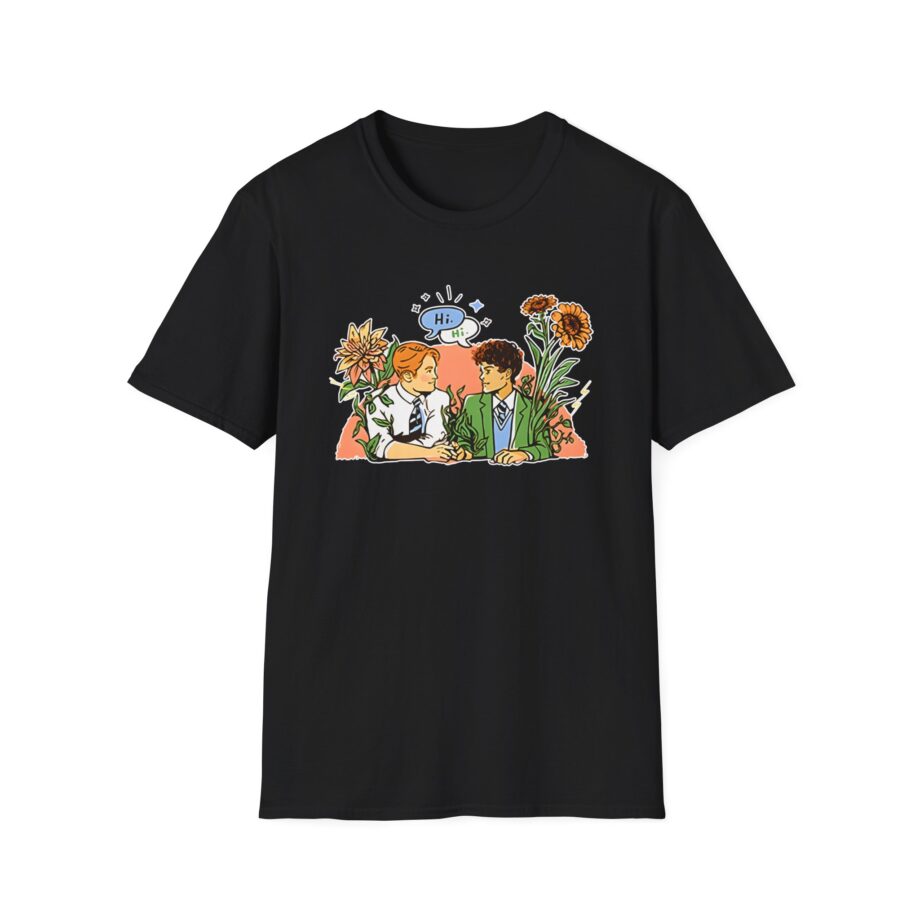 Heartstopper Nick & Charlie Unisex Softstyle T-Shirt