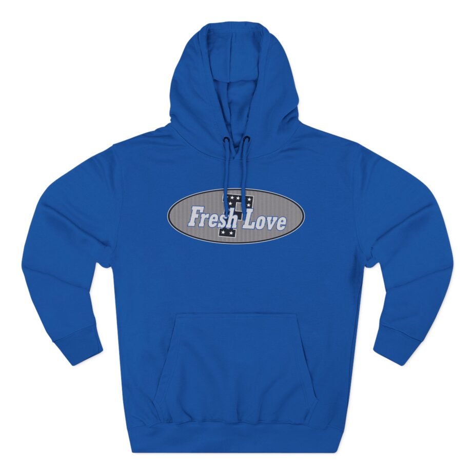 Fresh Love Three Panel Fleece Hoodie