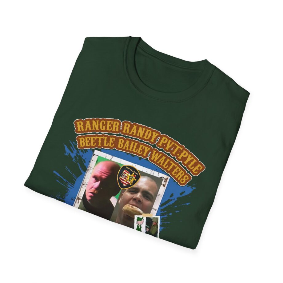 Afroman Ranger Randy Prvate Pyle Beetle Bailey Walters Unisex Softstyle T-Shirt