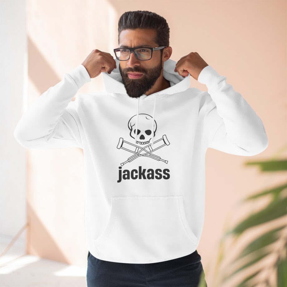 Jackass Three-Panel Fleece Hoodie