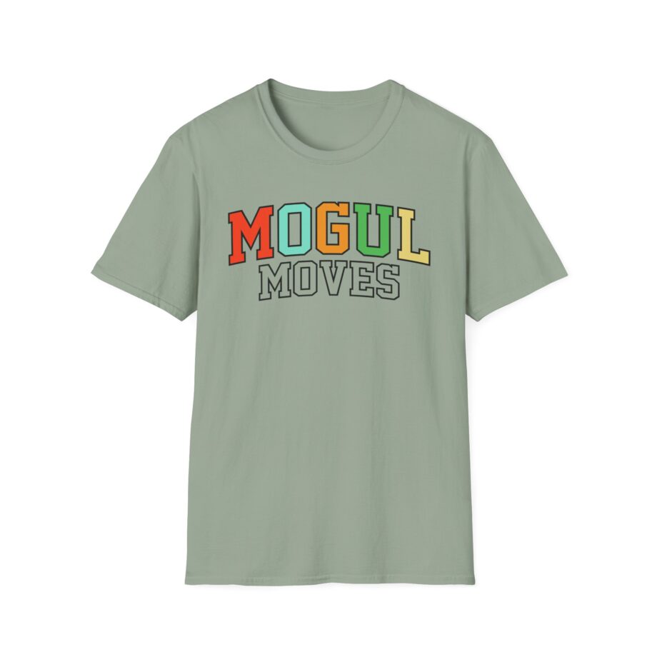 Mogul Moves Bone Unisex Softstyle T-shirt