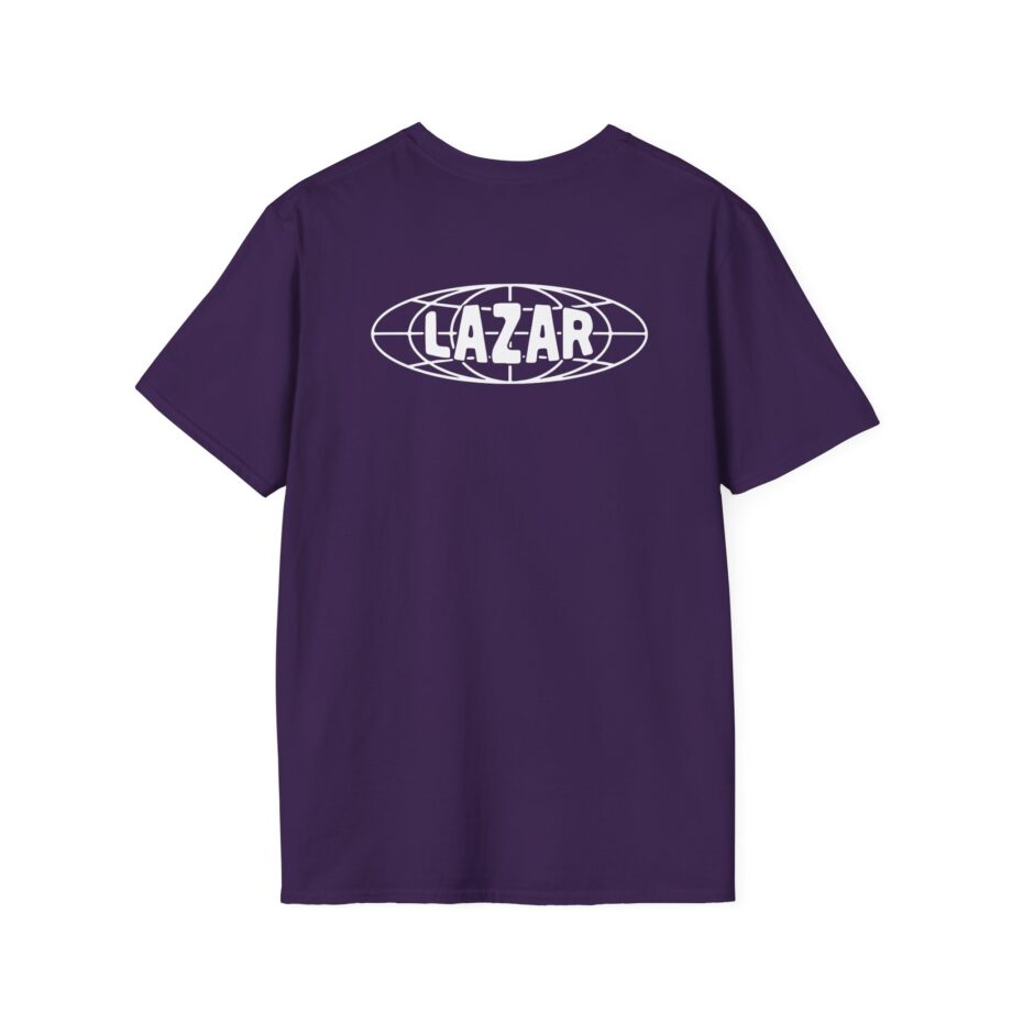 Lazarbeam Globe Indigo Unisex Softstyle T-Shirt