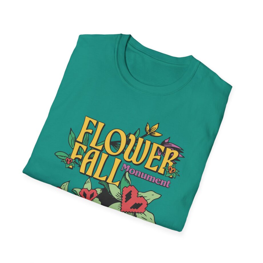 Philza Flower Fall Monument Unisex Softstyle T-shirt