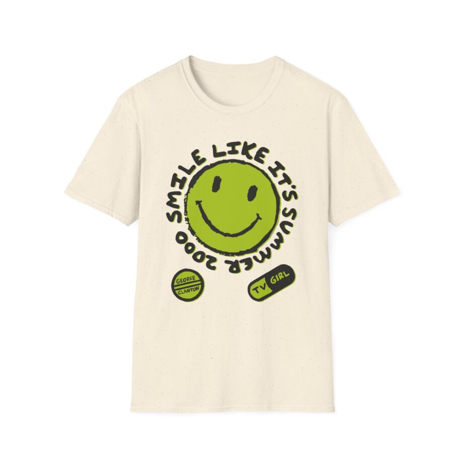Tv Girl Smile Like It's Summer 2000 Unisex Softstyle T-shirt