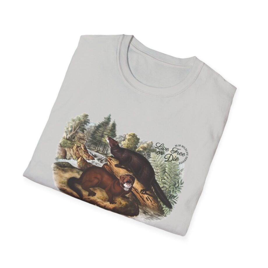 Live Free or Die in Mogul Hampshire Unisex Softstyle T-shirt