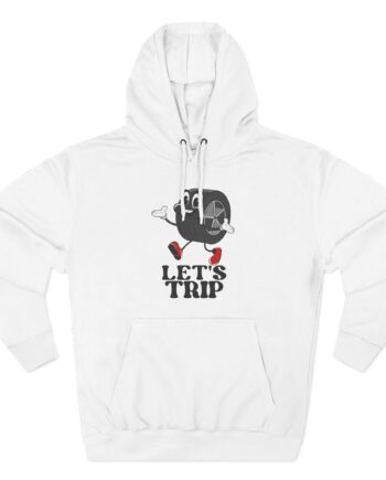 Sturniolo Triplets Lets Trip Wheelie Three-panel Fleece Hoodie