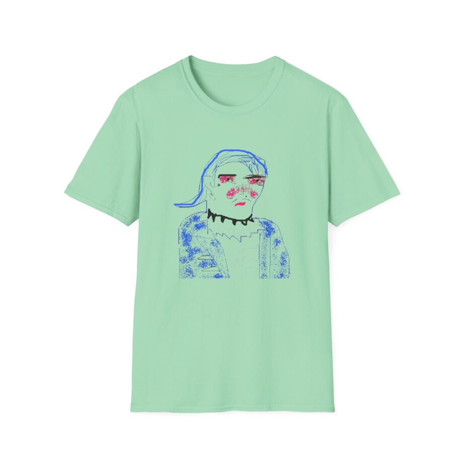 Dorian Electra Flamboyant Shitty Unisex Softstyle T-shirt