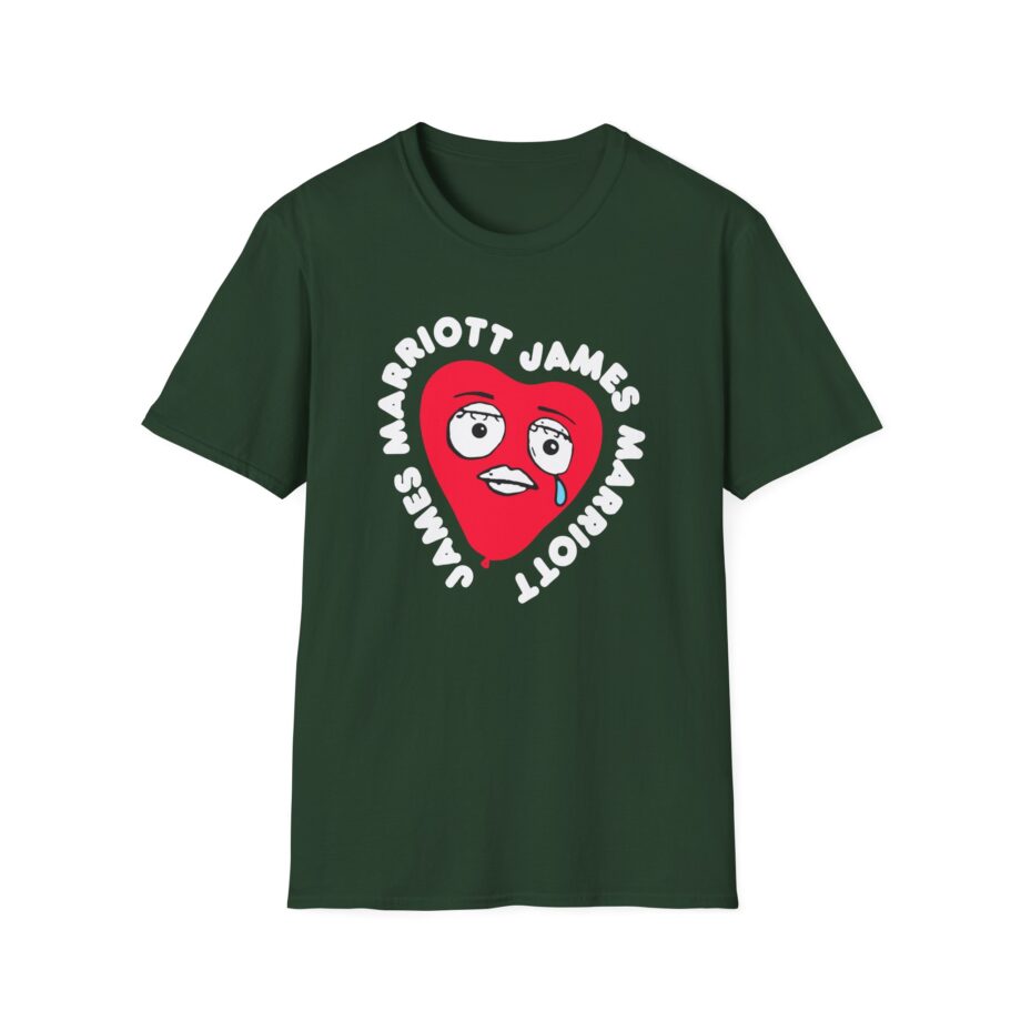 James Marriott Are We There Yet Heart Unisex Softstyle T-Shirt