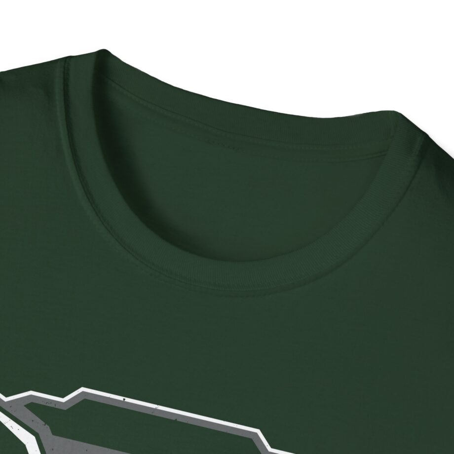 Demolition Ranch Monochrome Shield Unisex Softstyle T-shirt