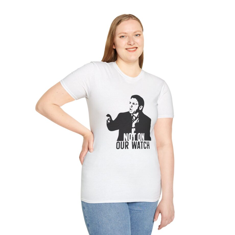 Ron Desantis Not on Our Watch Unisex Softstyle T-shirt