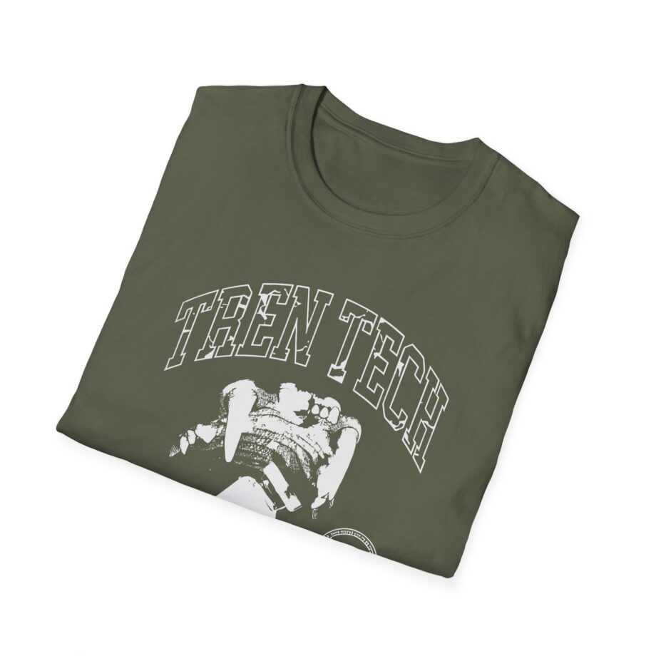 Tren Tech Hardcore Bodybuilding Brand Unisex Softstyle T-shirt