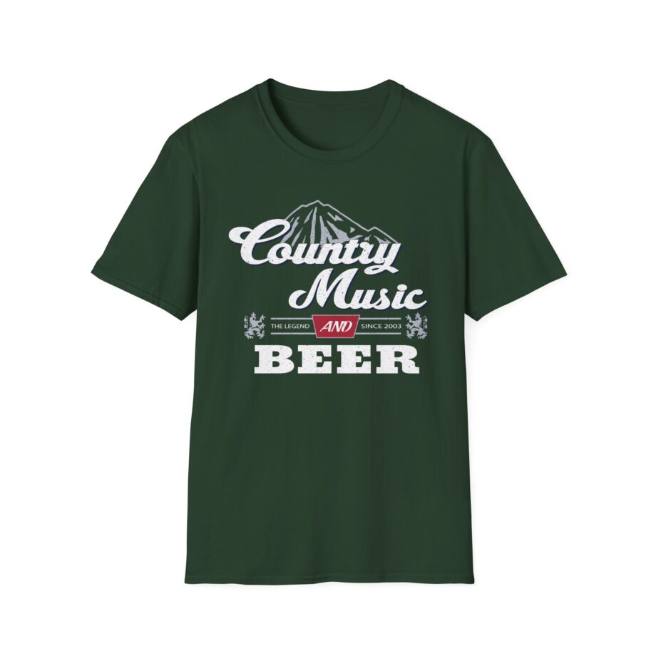 Sadie Crowell Country Music & Beer Unisex Softstyle T-shirt