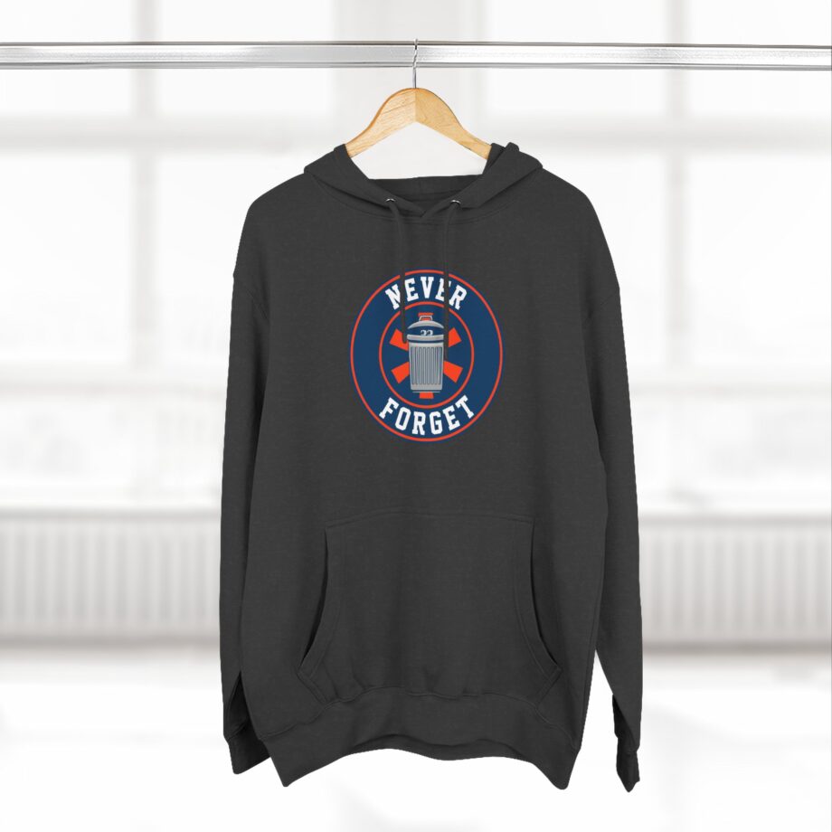 Trevor Bauer Never Forget Three-panel Fleece Hoodie