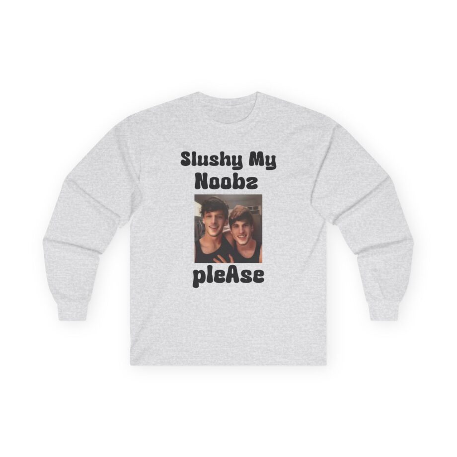 Slushy Noobz Martin and Hamzah Comedy Unisex Ultra Cotton Long Sleeve Tee