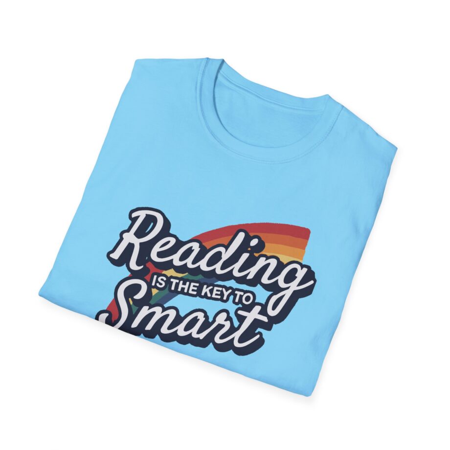 Nate Bargatze Reading is the Key to Smart Unisex Softstyle T-Shirt