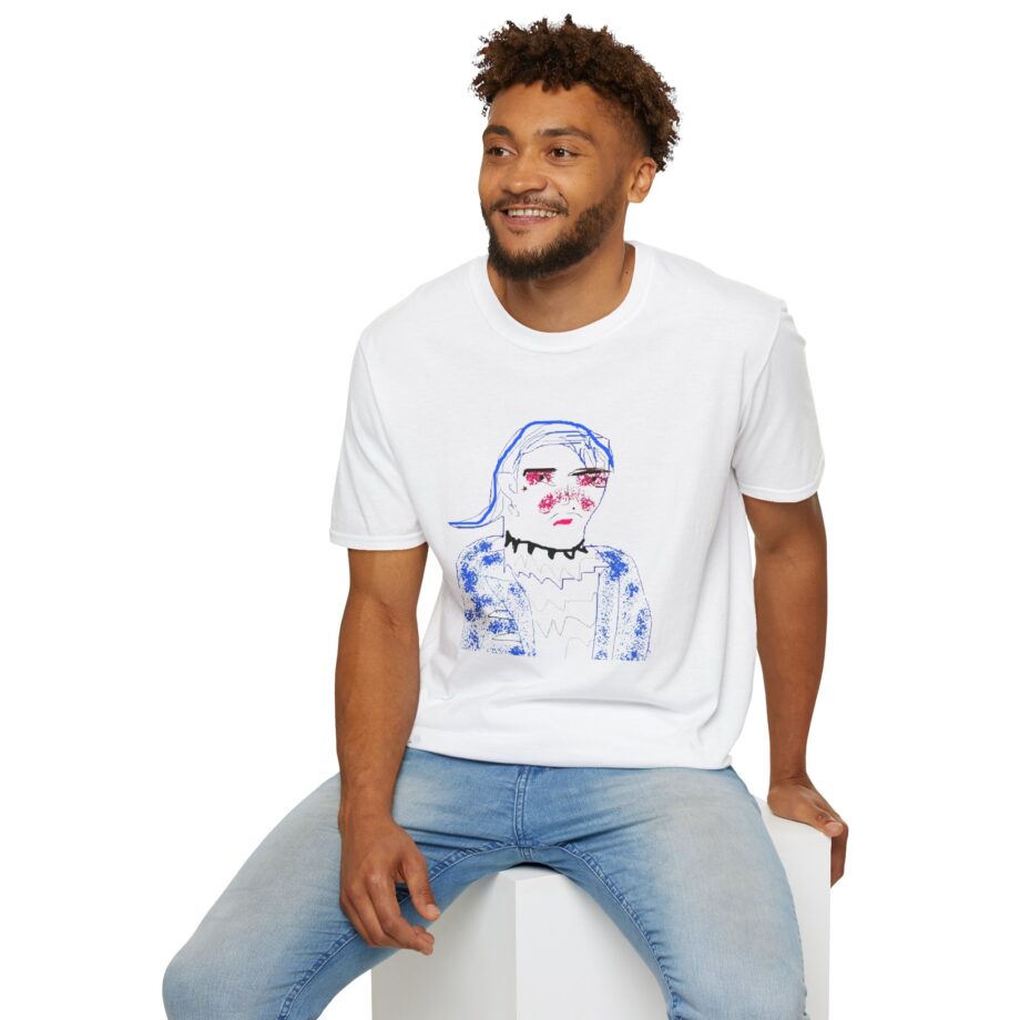 Dorian Electra Flamboyant Shitty Unisex Softstyle T-shirt