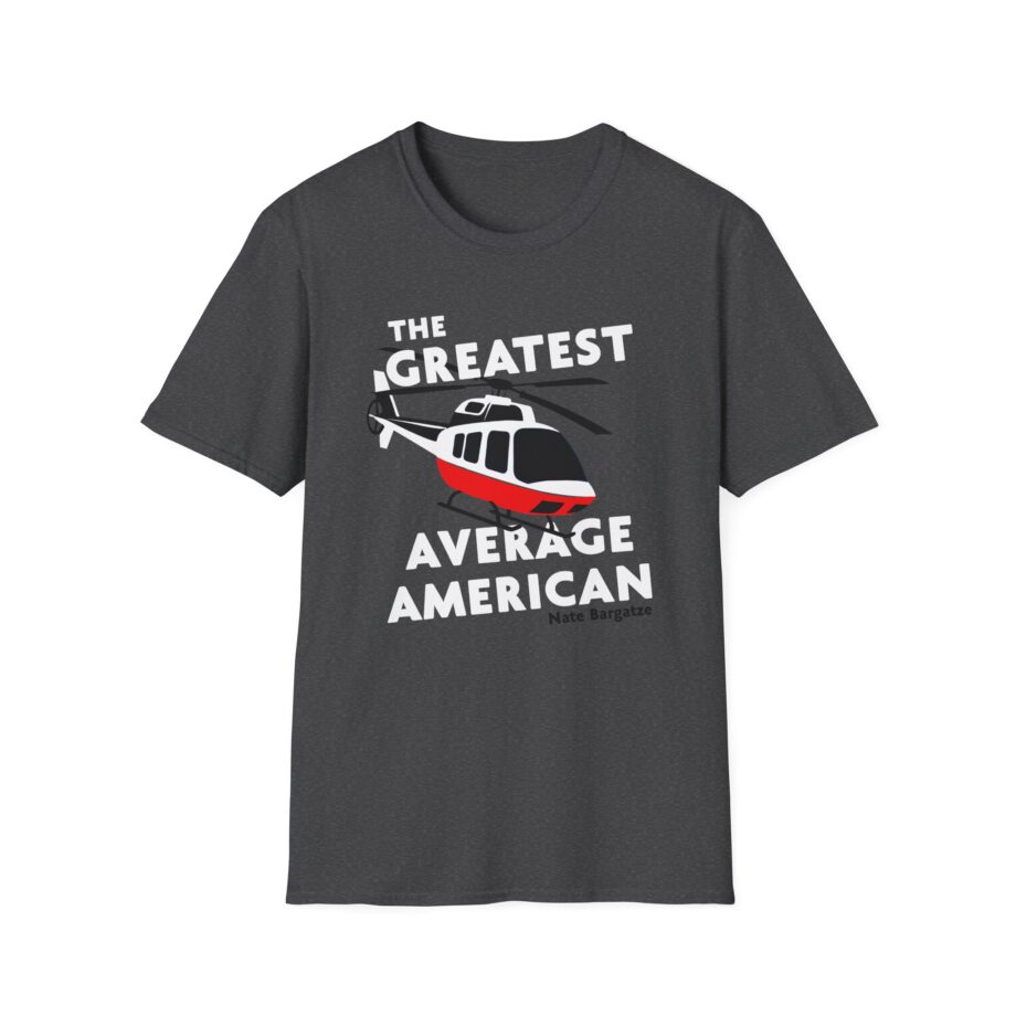 Nate Bargatze The Greatest Average American  Unisex Softstyle T-Shirt