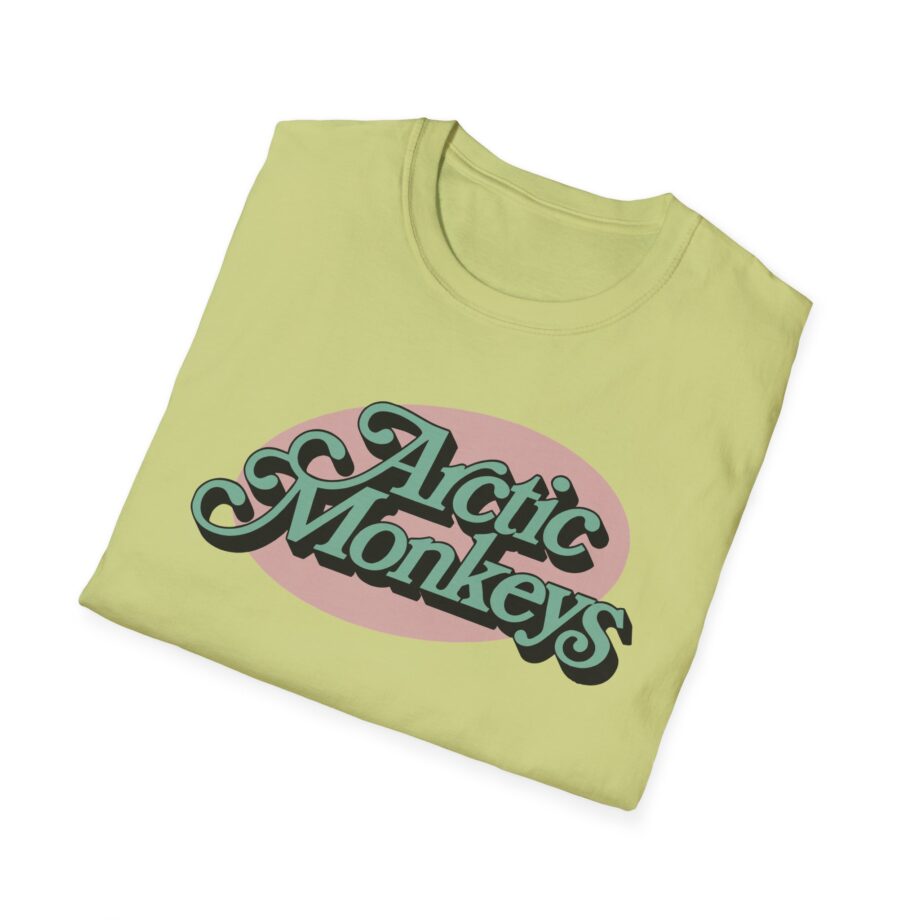 Arctic Monkeys Ornate Logo Unisex Softstyle T-shirt