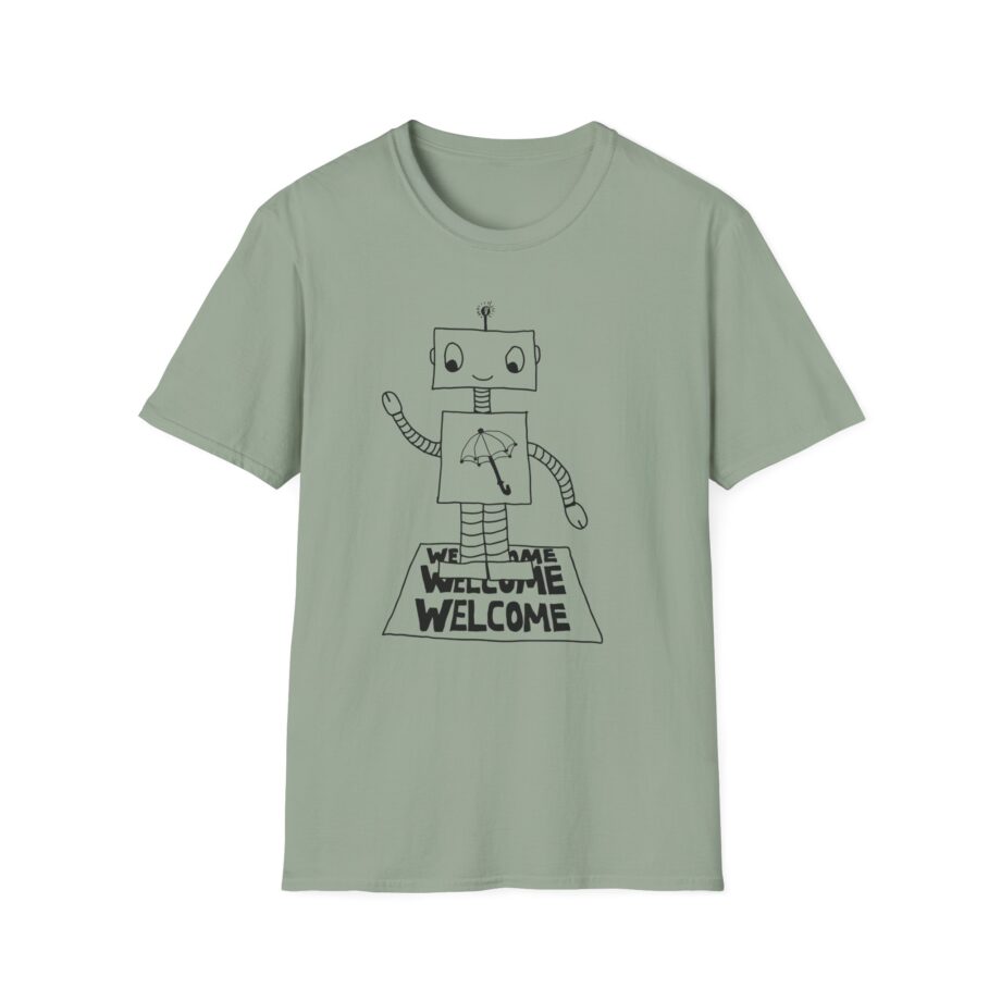 Armchair Expert Robot Unisex Softstyle T-shirt