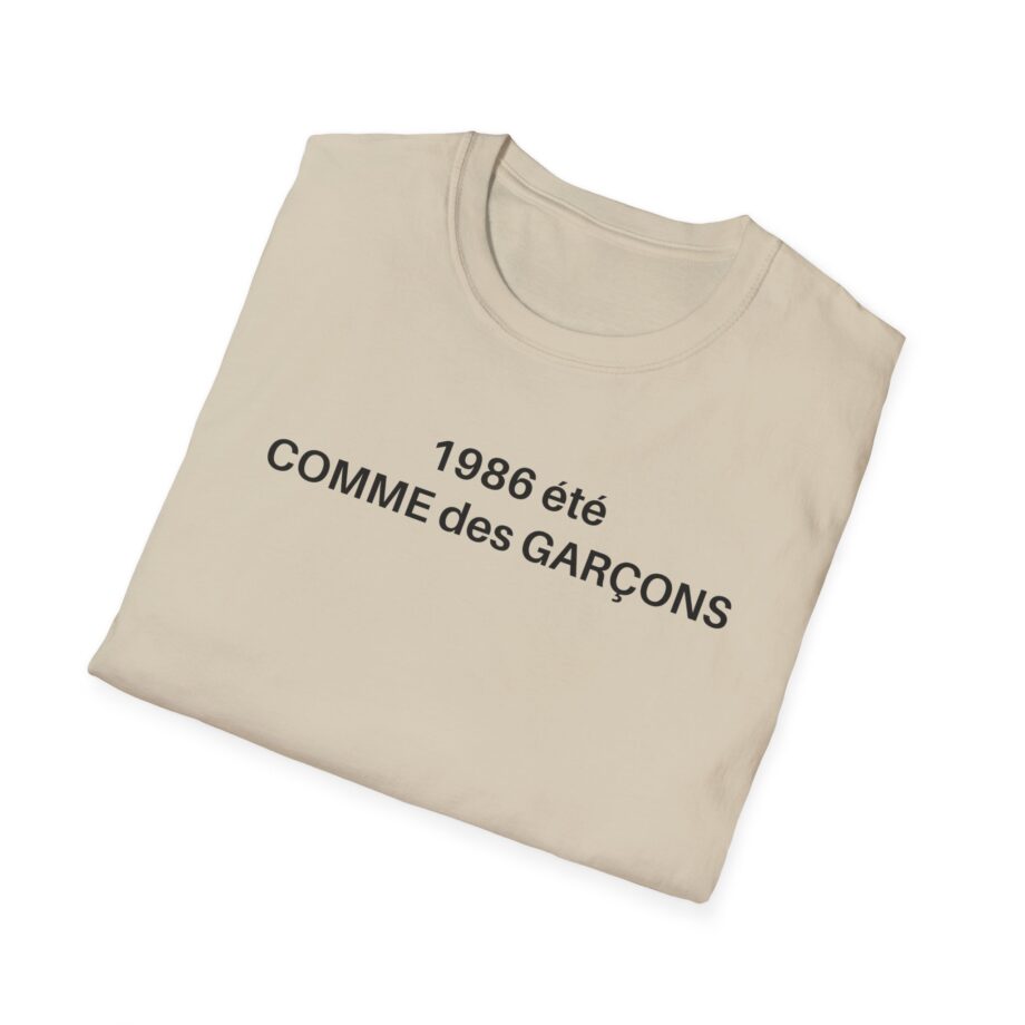 Russ Comme De Garcons Cdg Staff Coat Unisex Softstyle T-shirt