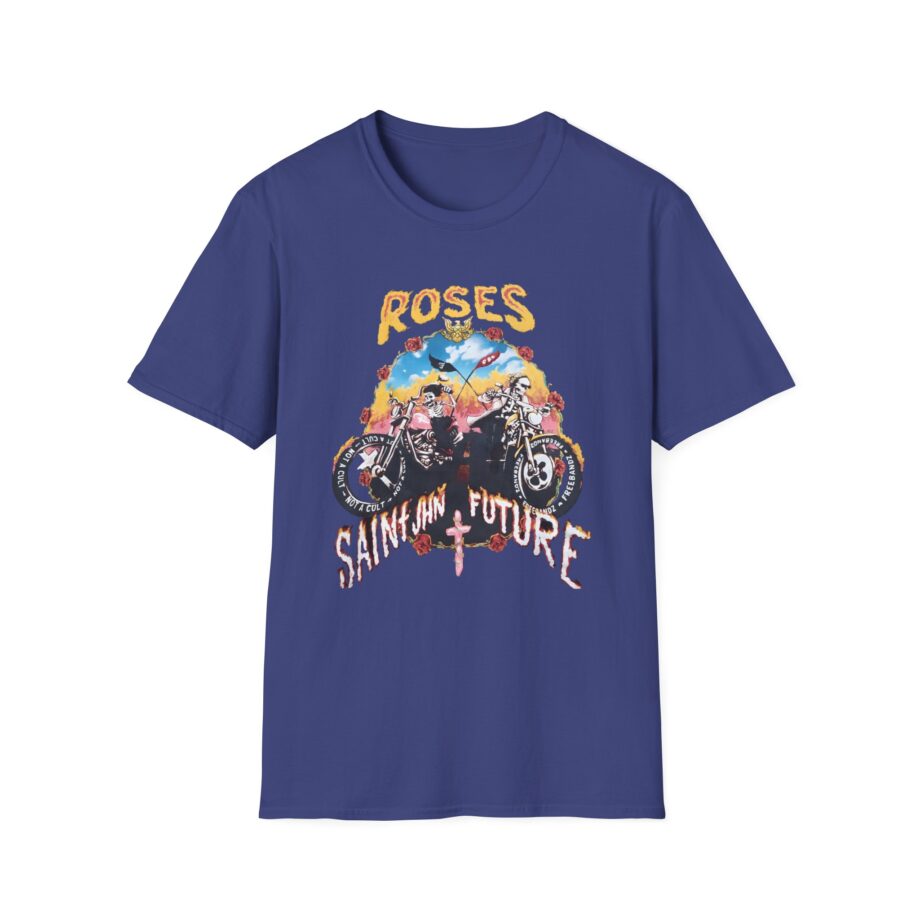 Not a Cult X Freebandz Roses Unisex Softstyle T-Shirt