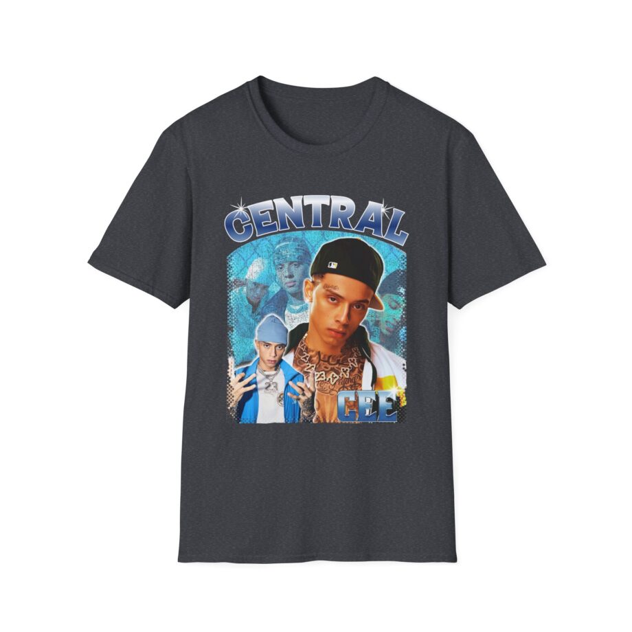 Bootleg Central Cee Rap Music Fan Graphic Unisex Softstyle T-shirt