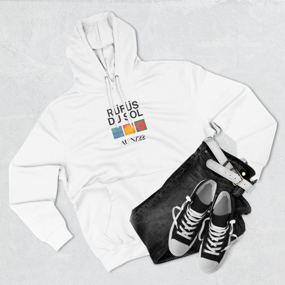 Rufus Du Sol Three-Panel Fleece Hoodie