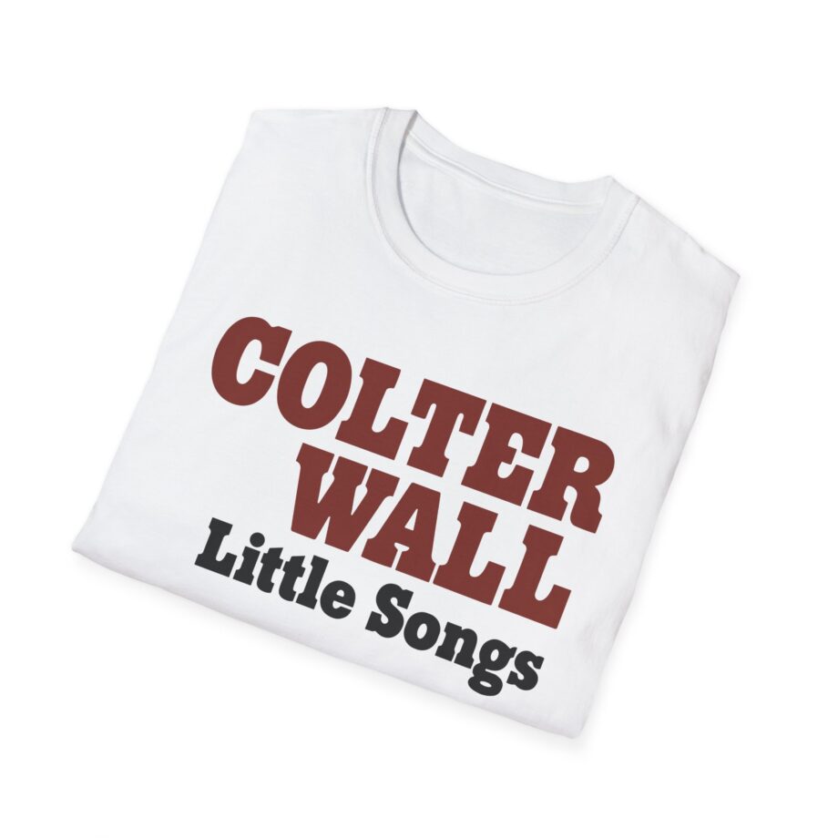 Colter Wall Little Songs Unisex Softstyle T-shirt