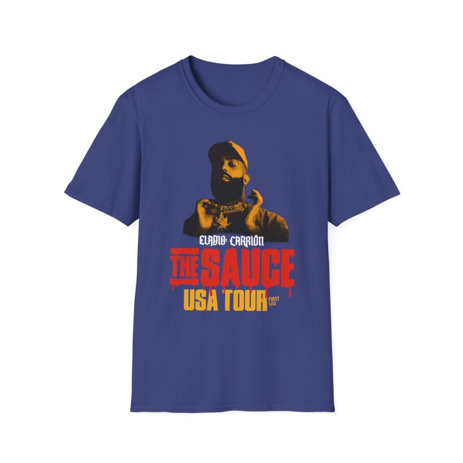 Eladio Carrion Sauce Boyz Usa Tour Unisex Softstyle T-Shirt