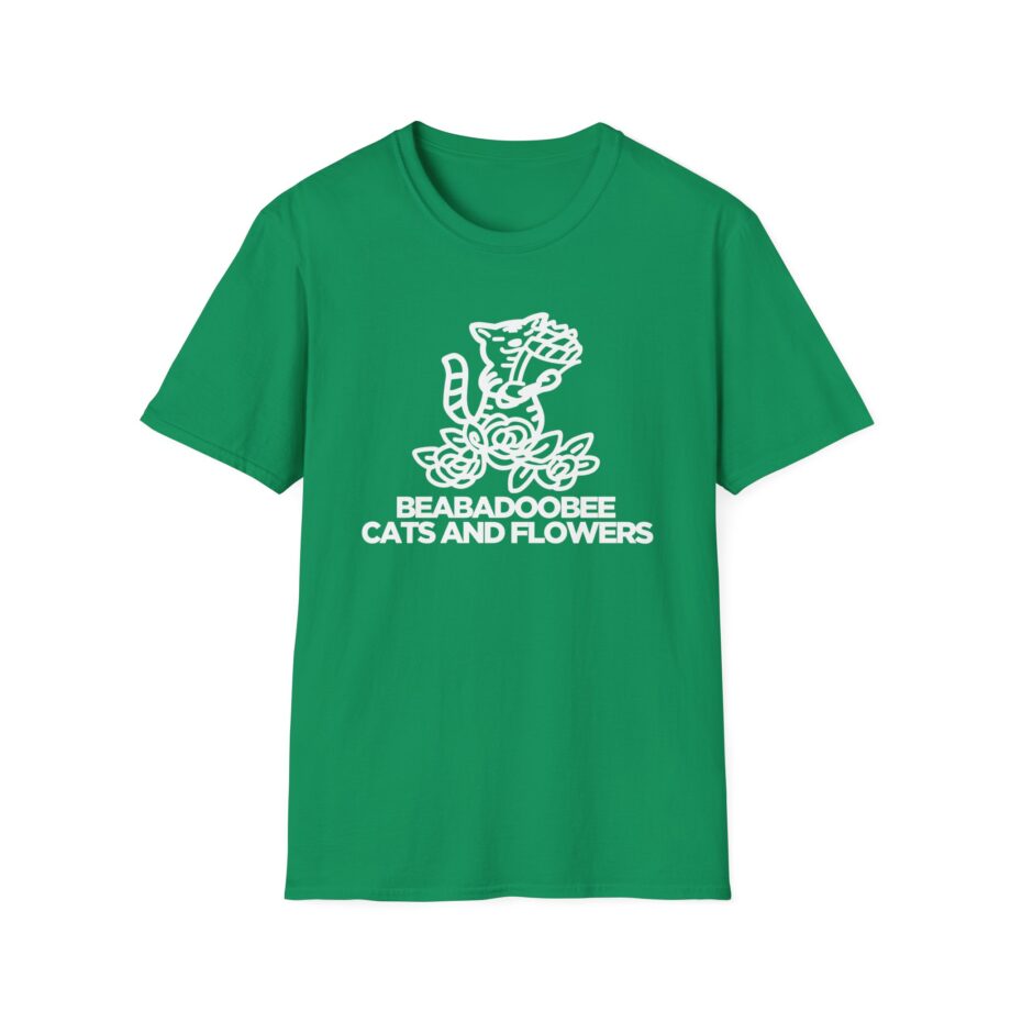 Beabadoobee Cats and Flowers Unisex Softstyle T-Shirt