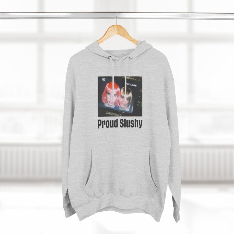 Slushy Proud Three-panel Fleece Hoodie