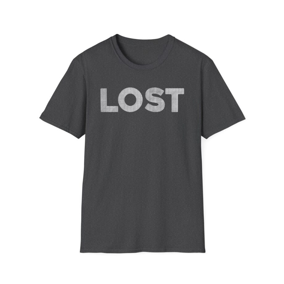 Unisex Softstyle T-Shirt - 'LOST' Statement Tee for Trendy Casual Wear