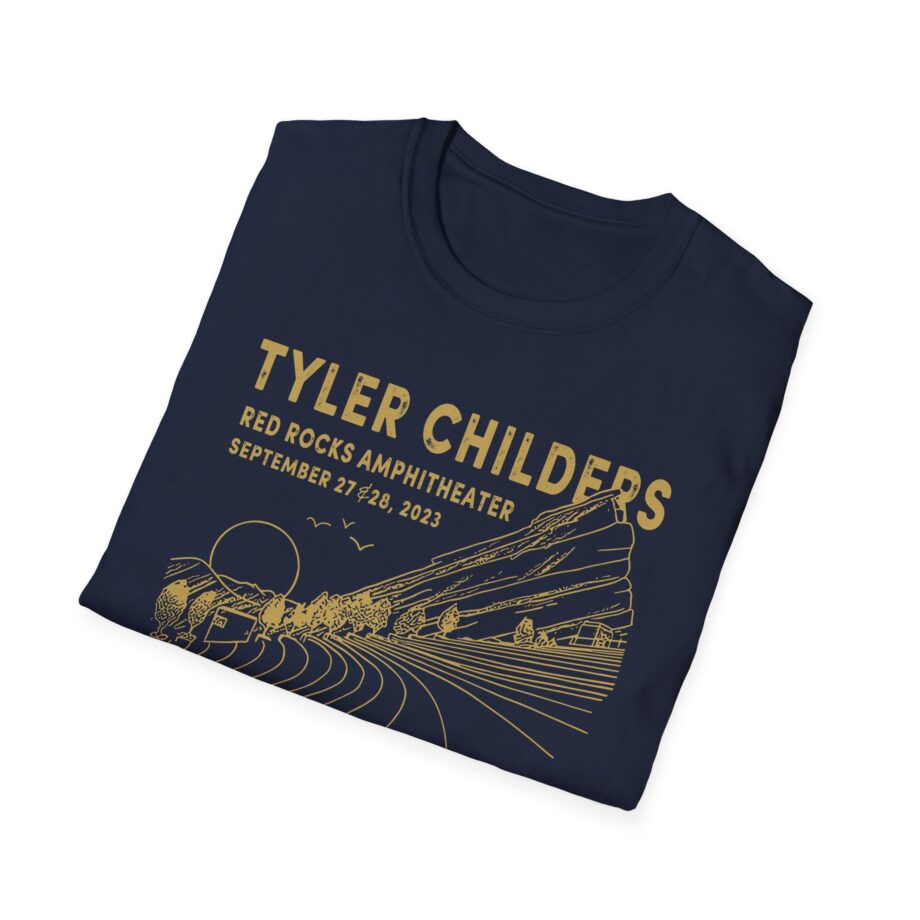 Tyler Childers Red Rocks '23 Unisex Softstyle T-shirt