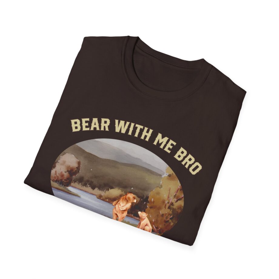 Sadie Crowell Bear With Me Bro Unisex Softstyle T-shirt