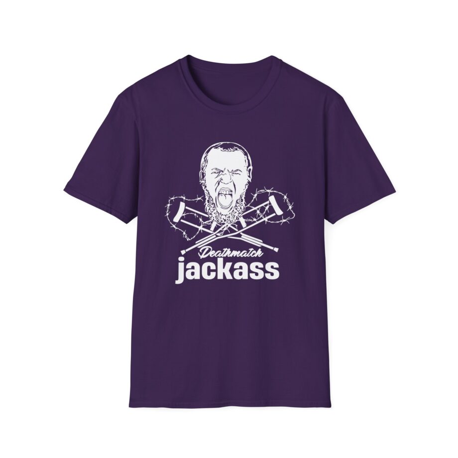 Jackass Dale Patricks-deathmatch  Unisex Softstyle T-Shirt