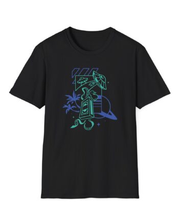 Quackity Cali Neon Unisex Softstyle T-shirt