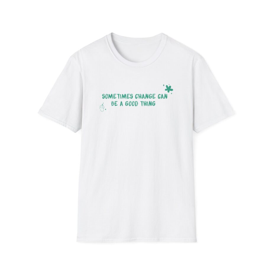 Heartstopper Sometimes Change Can Be a Good Thing Unisex Softstyle T-Shirt