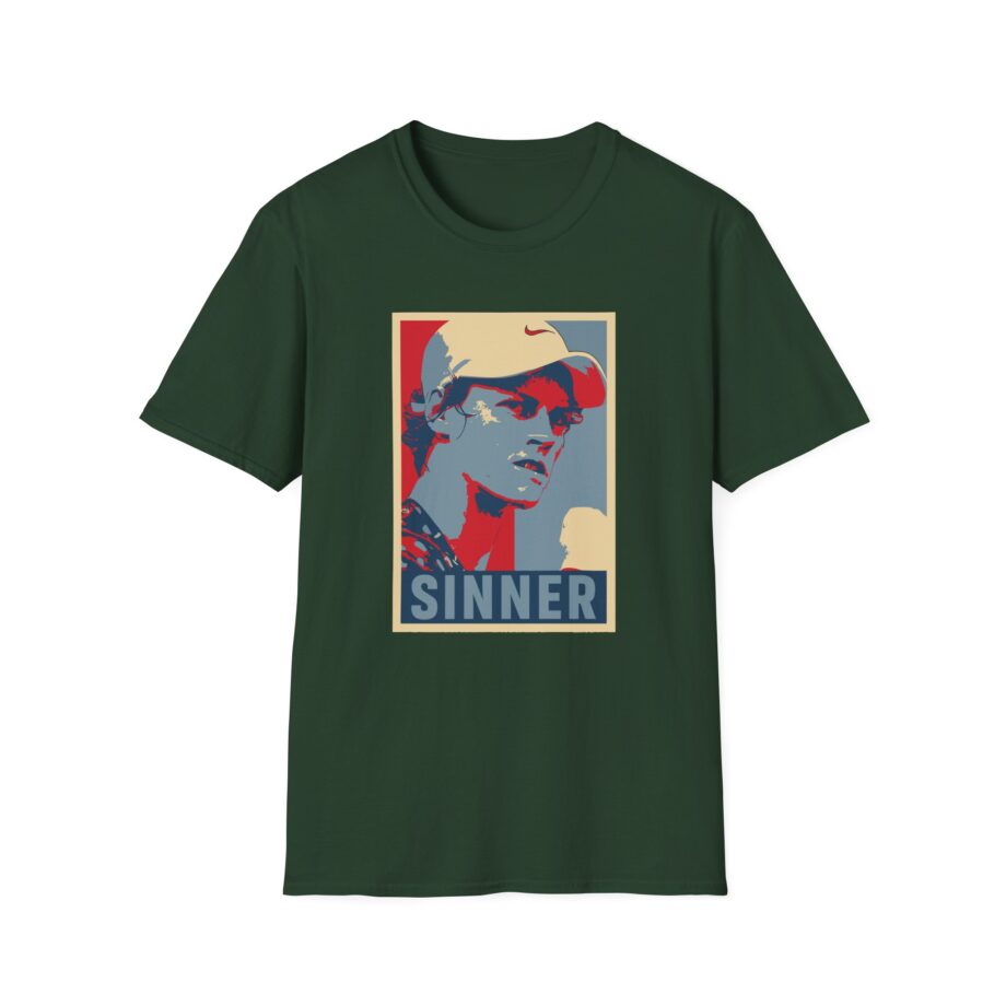 Jannik Sinner Unisex Softstyle T-Shirt