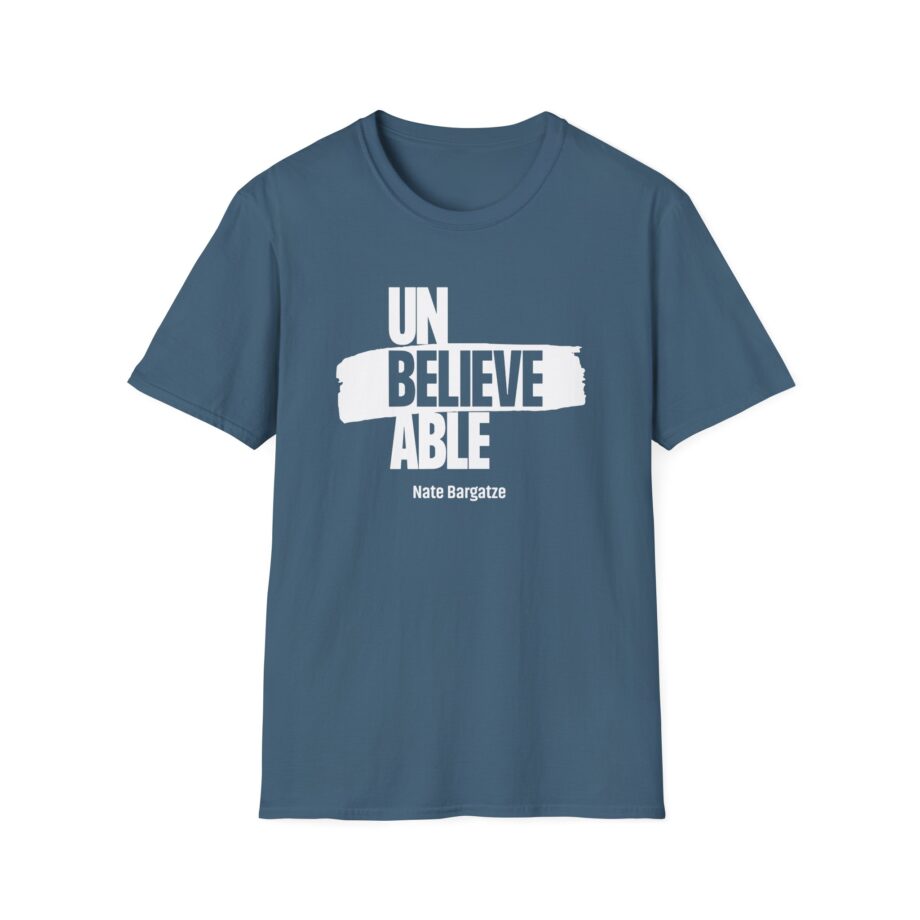 Nate Bargatze  Unbelievable Unisex Softstyle T-Shirt