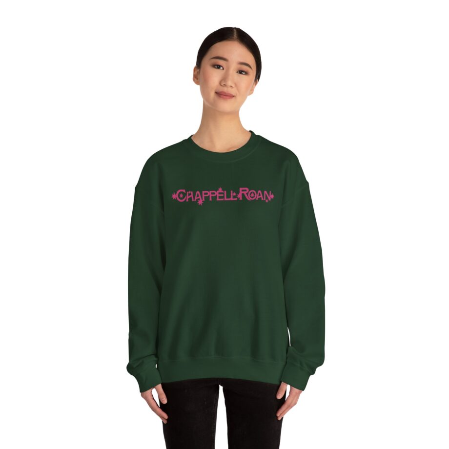 Chappell Roan Black Unisex Heavy Blend Crewneck Sweatshirt