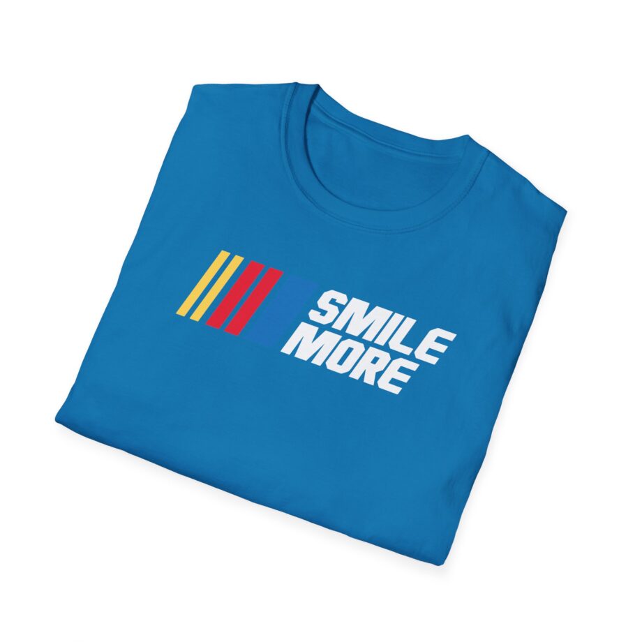Roman Atwood Smile More Racing Unisex Softstyle T-shirt