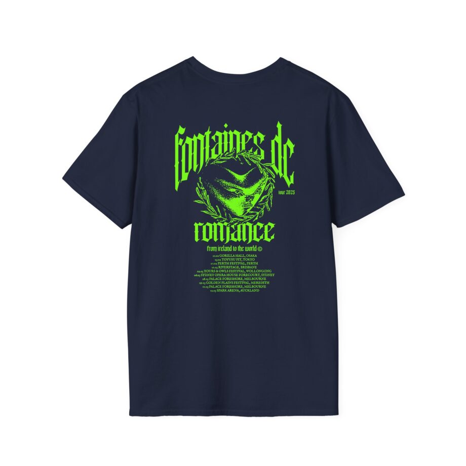 Fontaines D.C. Tour Unisex Softstyle T-Shirt