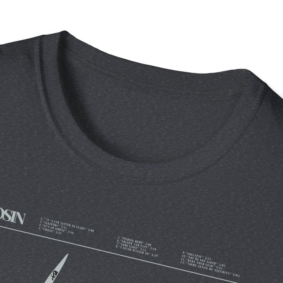 Saosin Tracklist Unisex Softstyle T-Shirt