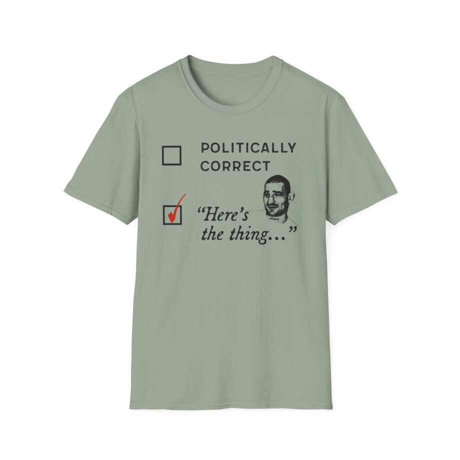 Sean Strickland Here's the Thing Unisex Softstyle T-shirt