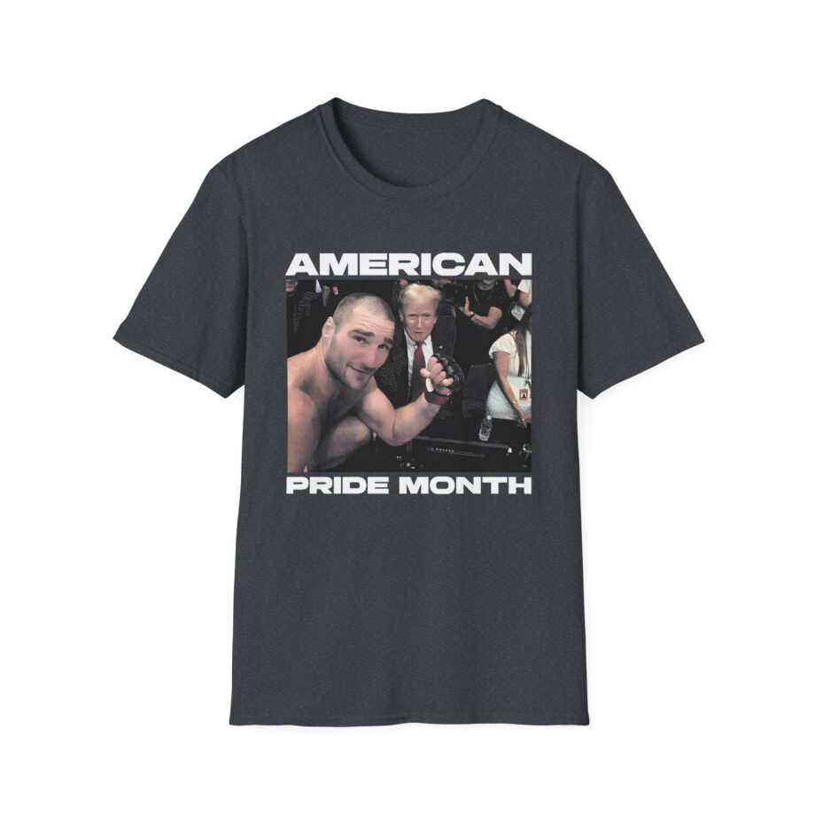 Sean Strickland American Pride Month Unisex Softstyle T-shirt