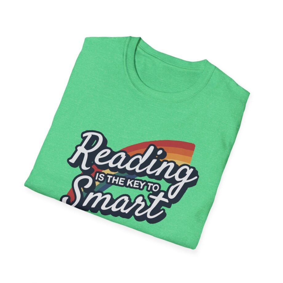 Nate Bargatze Reading is the Key to Smart Unisex Softstyle T-Shirt