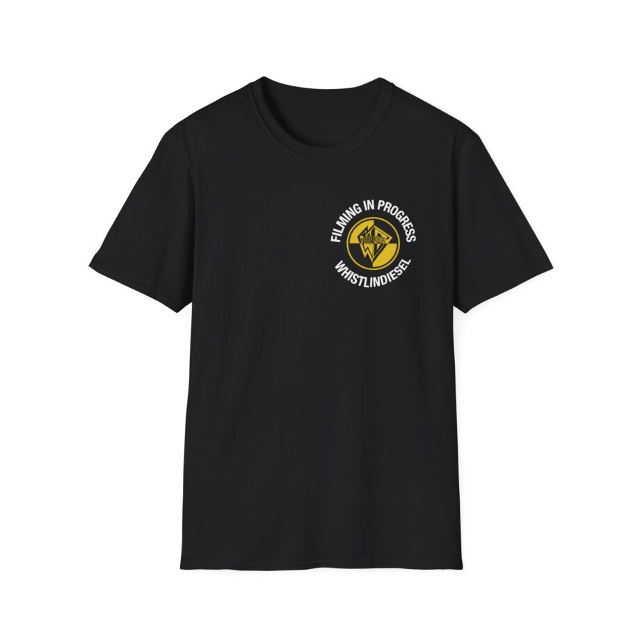 Whistlindiesel Filming in Progress Unisex Softstyle T-shirt